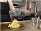 building the okonomiyaki